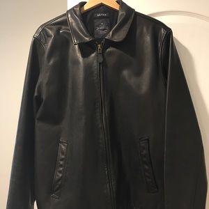 Nautica Leather Coat